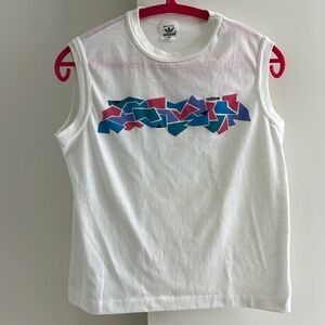 Style up your workout with Vintage Adidas athletic top